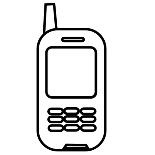Cell Phone Clipart Black And White Panda Free Clipart - Free to ...