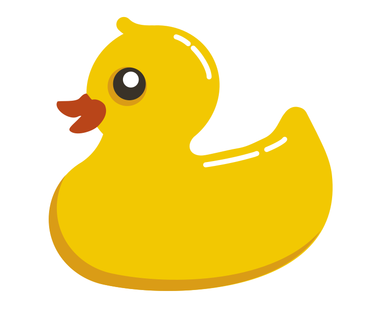 Art Clip Ducky Free Rubber 94