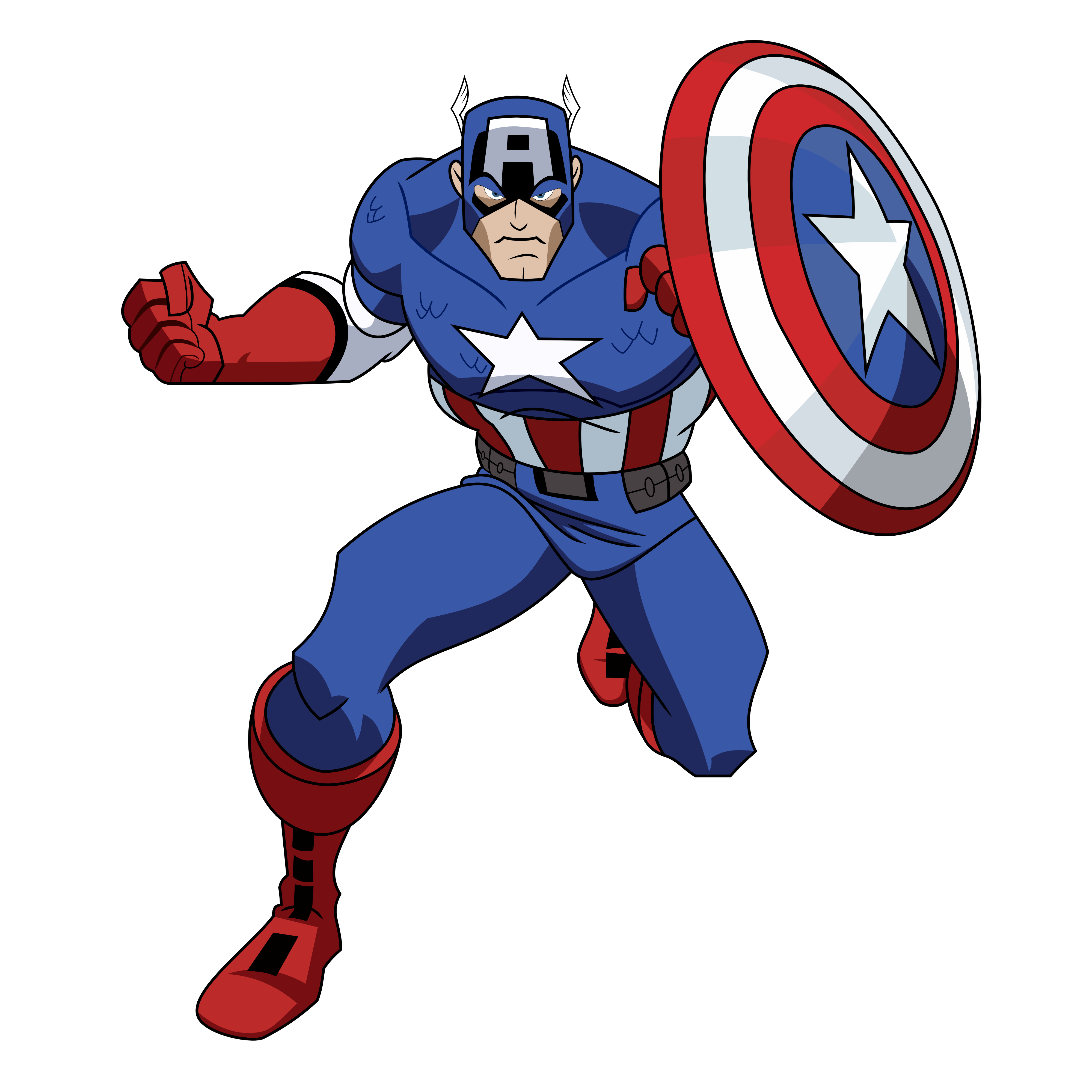Captain America by contreras19 - ClipArt Best - ClipArt Best