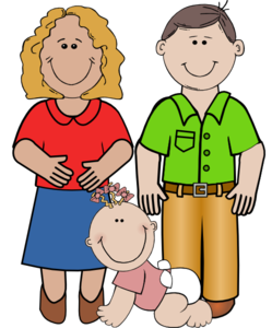 Family members clipart