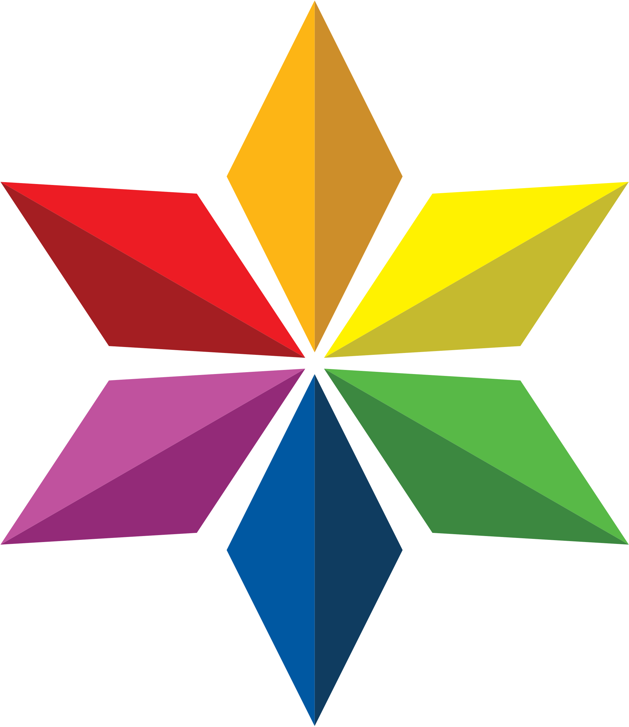 File:Six pointed Diaspora Star in rainbow colors.svg - Wikimedia ...