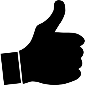 Free clipart thumbs up sign