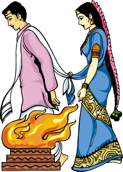 free hindu wedding clipart - photo #30