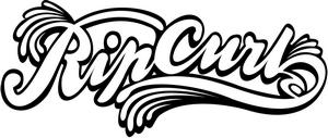 Rip Curl Decal Sticker Style 5