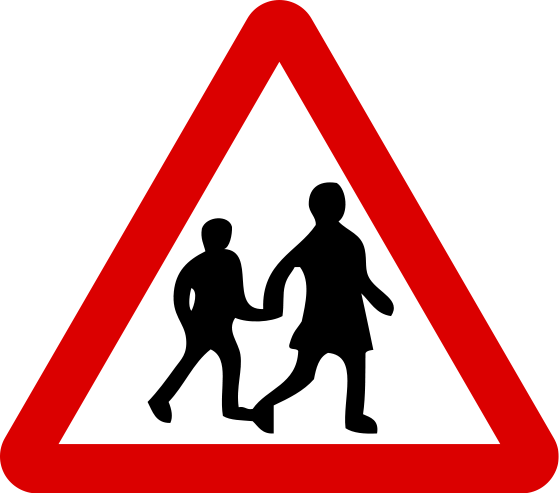 Crossing Road Signs - ClipArt Best