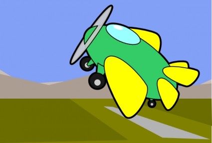 Plane clip art Vector clip art - Free vector for free download