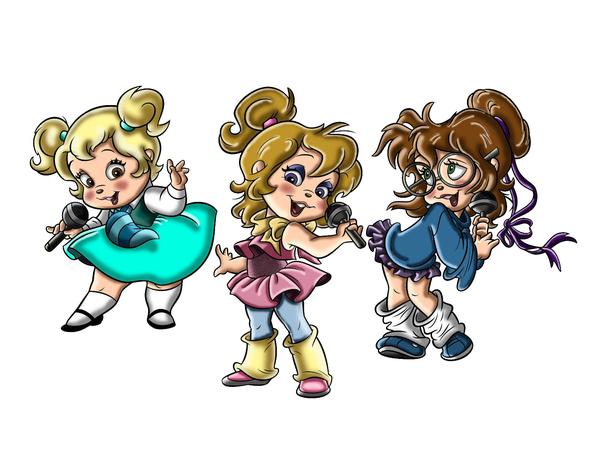 Image - The 80's Chipettes.jpg - Fictional Characters Wiki