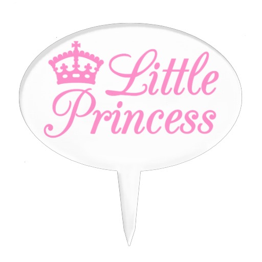 Pillow design little princess, with pink crown from Zazzle.