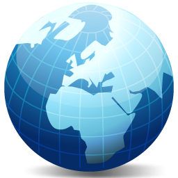 Windows Vista Globe Icon, PNG ClipArt Image