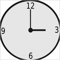 Analog Clock clip art Vector clip art - Free vector for free download
