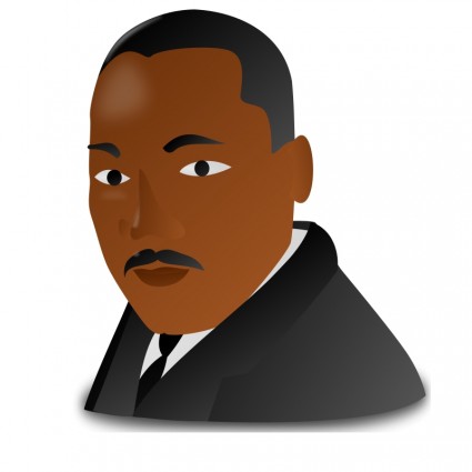 Martin Luther King Jr. Day Icon | Vector Clip Art