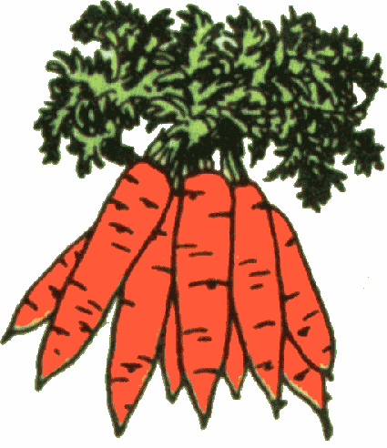 Arthur's Free Color Vegetable Clip Art Page 1
