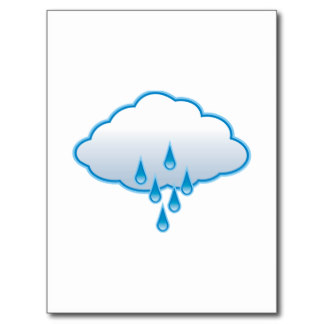 Rainy Weather Cards, Rainy Weather Card Templates, Postage ...
