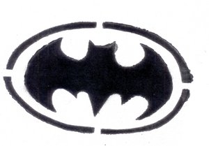 Printable Batman Logo Stencil Tutorial Software For Visual Learners