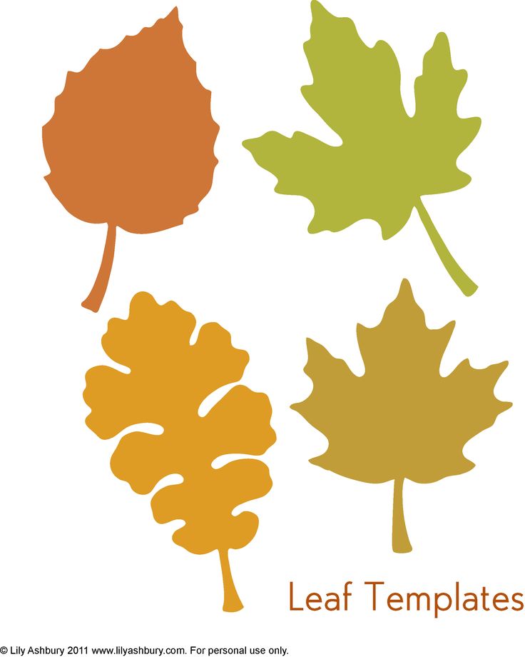 Free Printable Leaf Patterns - ClipArt Best