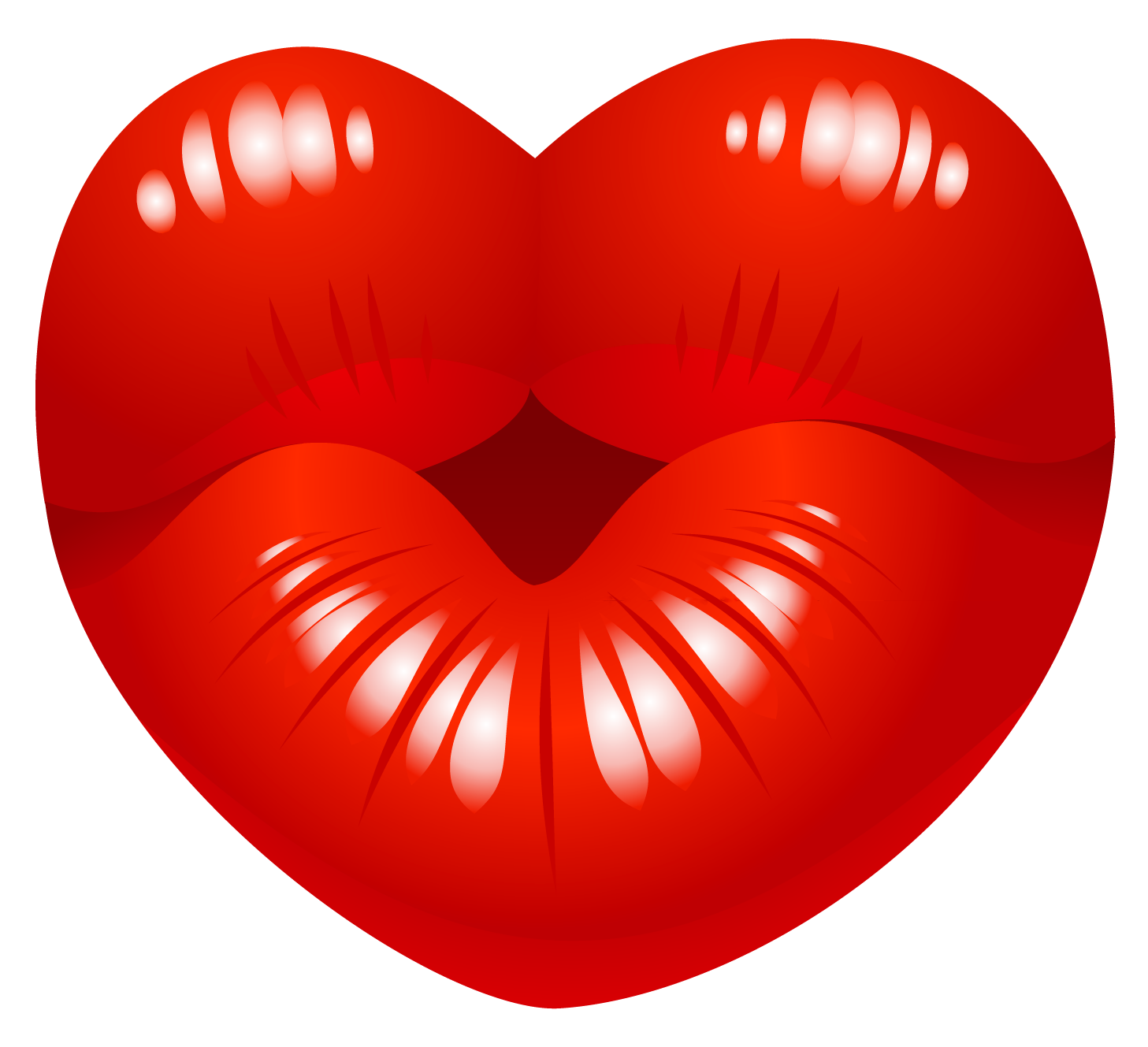 Kissy Lips Clip Art - Tumundografico