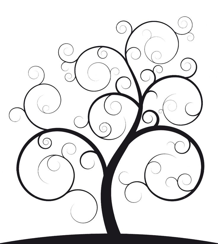 Tree Outline | Book Pages ...