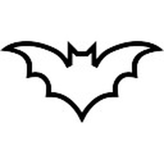 Bat outline Icons | Free Download