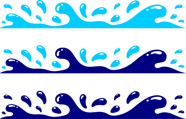 Water Border Clipart