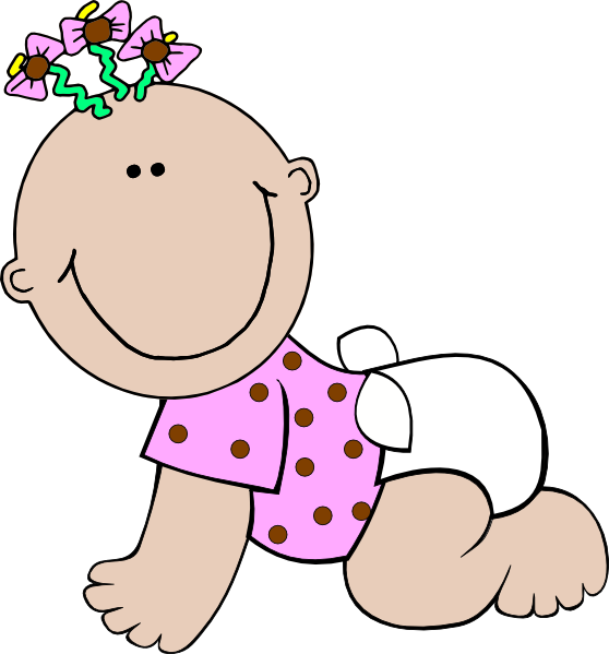 Baby Girl Cartoon | Free Download Clip Art | Free Clip Art | on ...