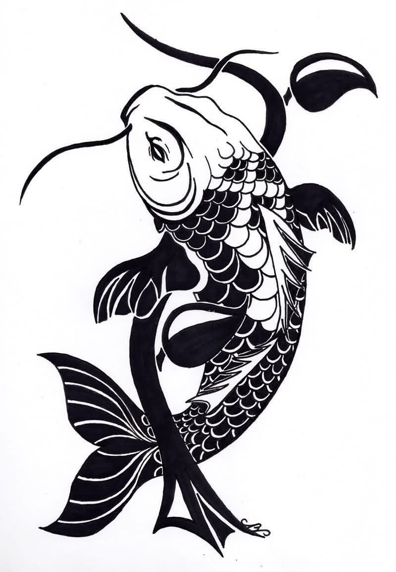 Tribal Fish Tattoo For Men | Tattoobite.com