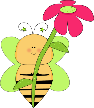 Flower Bee Clip Art - ClipArt Best
