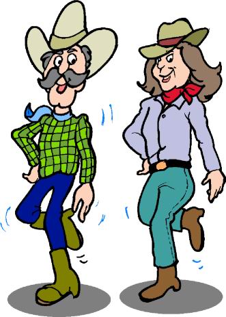 Line Dancing Free Clipart