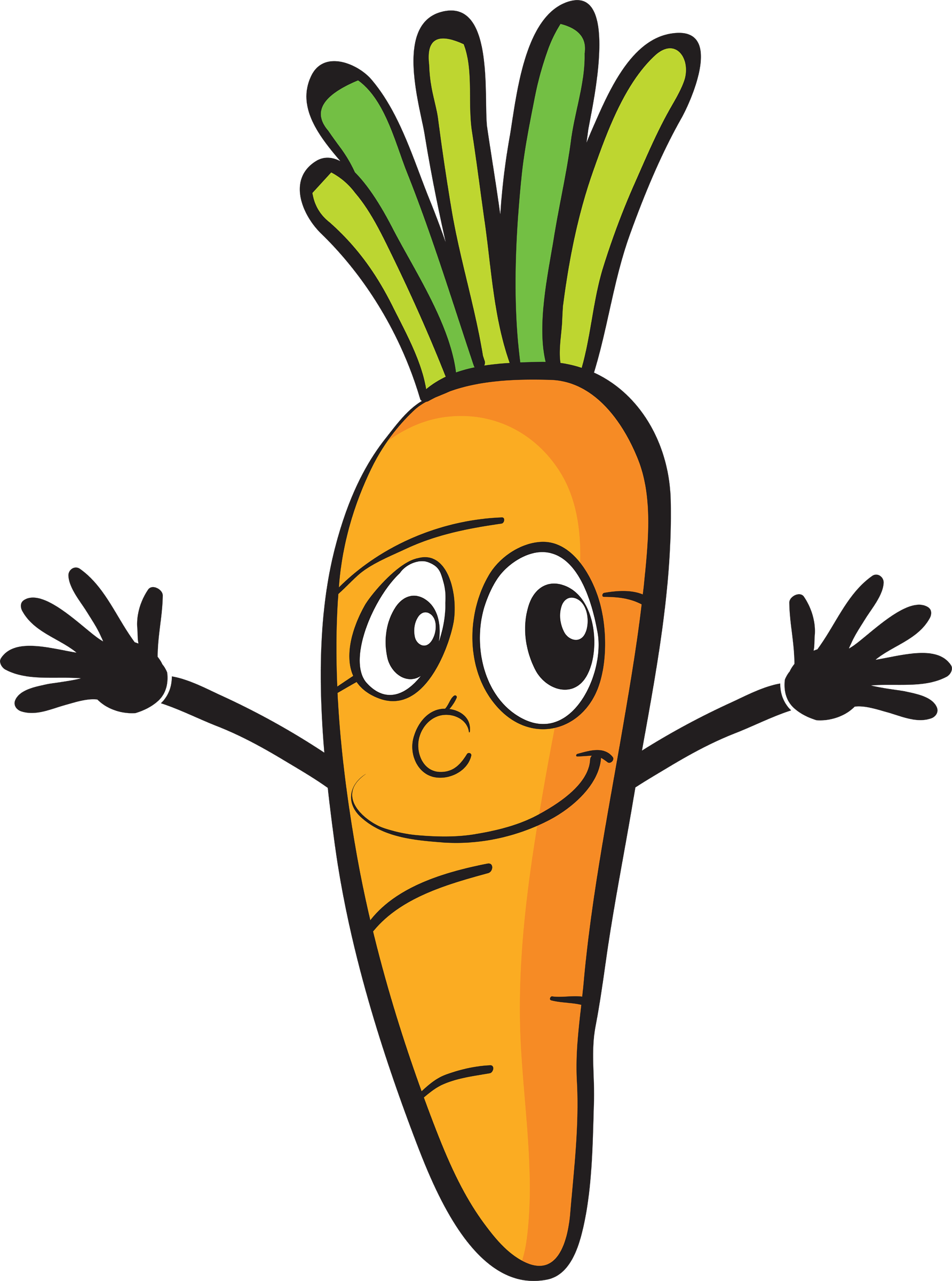 Cartoon Carrot | Free Download Clip Art | Free Clip Art | on ...