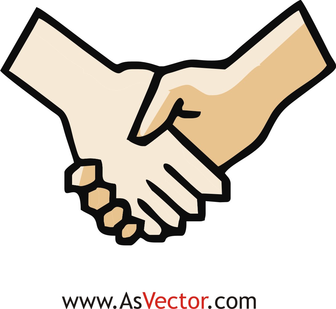 Shake hands clip art