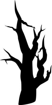 Creepy Dead Tree Silhouette - ClipArt Best
