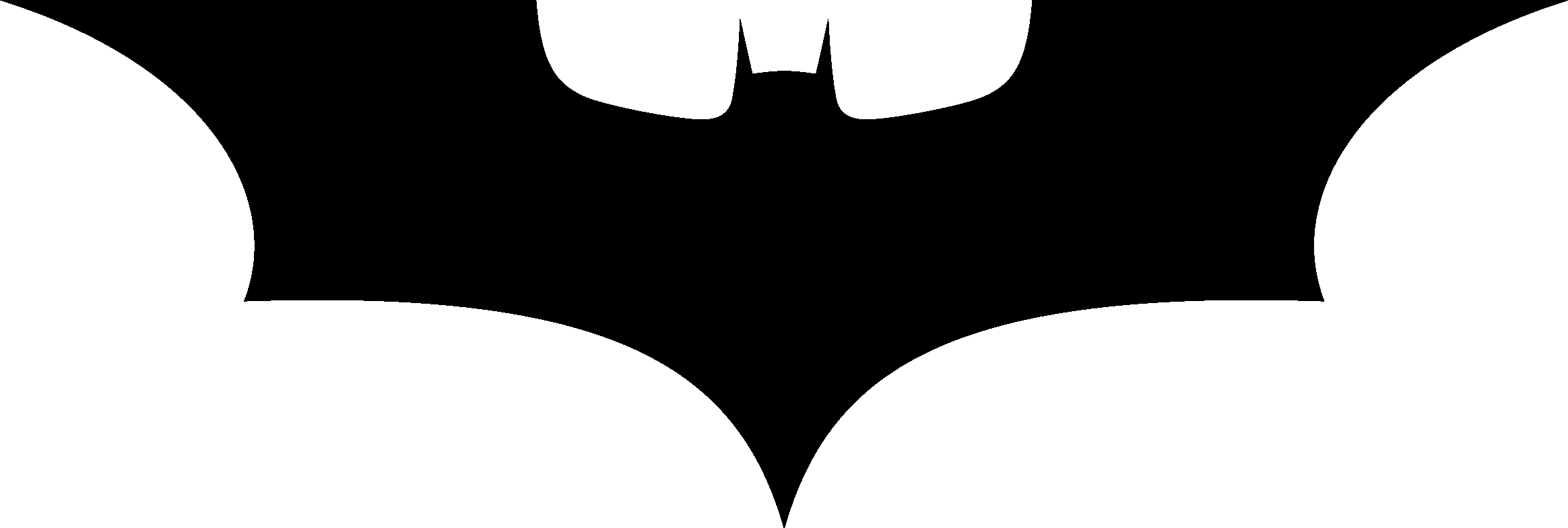 Batman Logo Silhouette - ClipArt Best