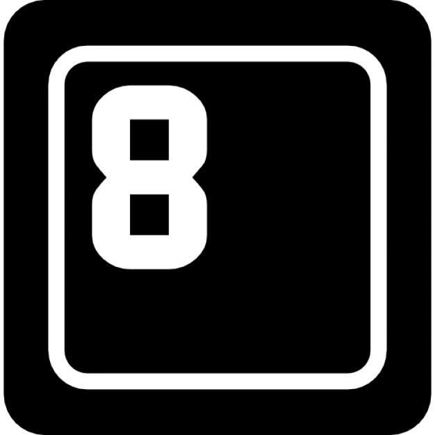 Number 8 Icon - Free Icons and PNG Backgrounds