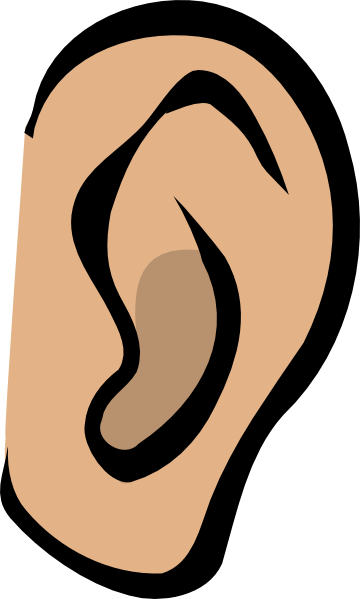 Cartoon ears clip art