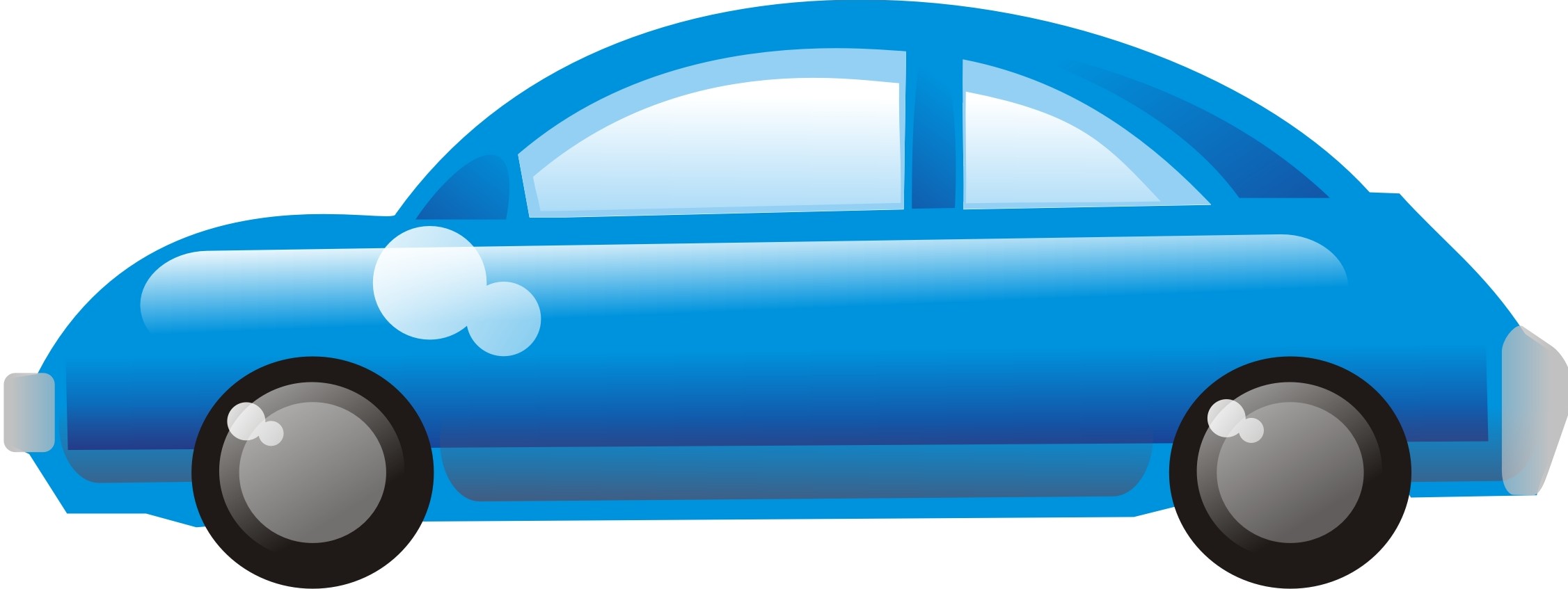 Cars blue car clipart