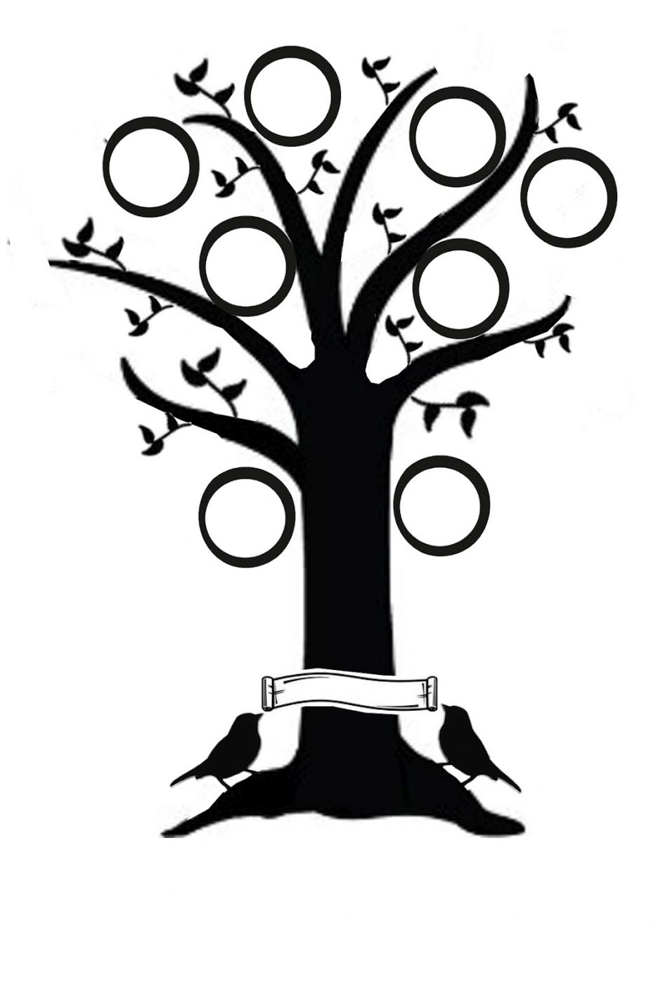 adult tree templates to print family tree forms to print. family ...
