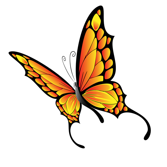 Free Vector Butterfly | Free Download Clip Art | Free Clip Art ...