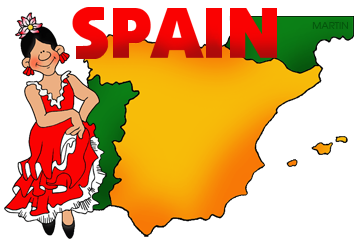 Free Spain Clip Art by Phillip Martin