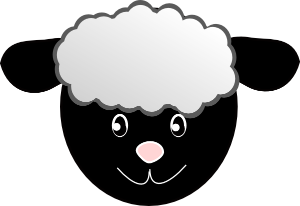 Sheep Face Clipart