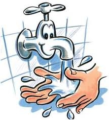 Wash hands clipart free