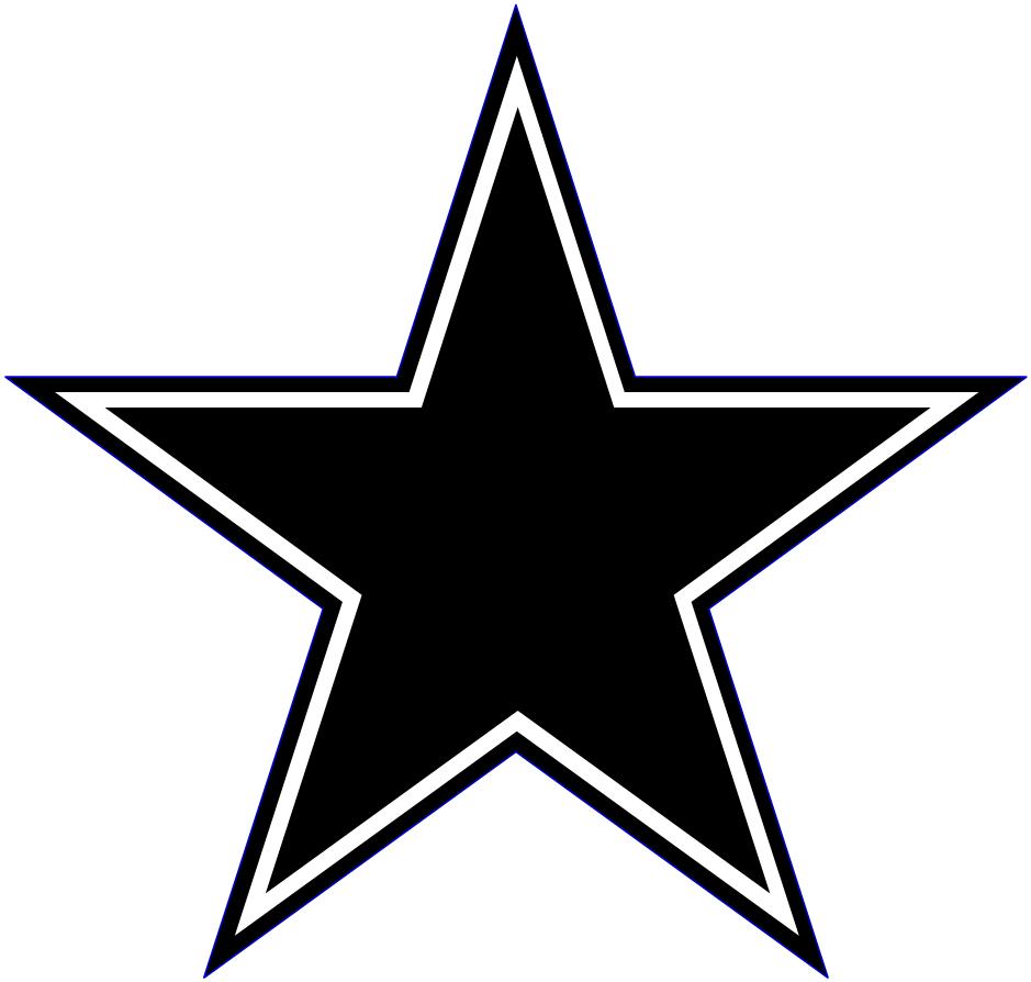 Dallas cowboys star clip art