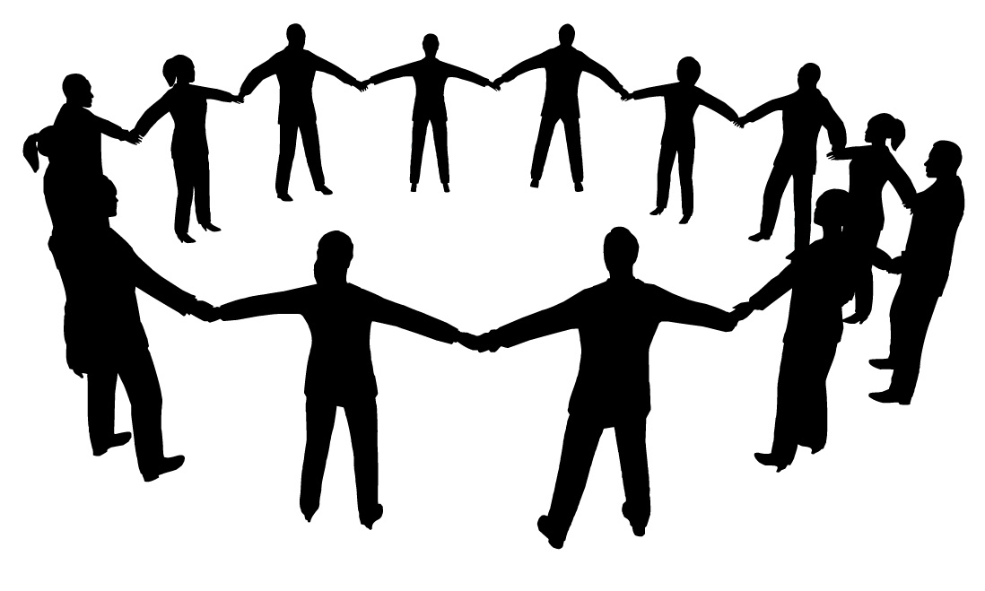 Clipart of people helping each other
