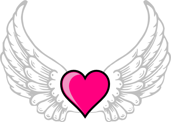 How To Draw A Heart With Wings