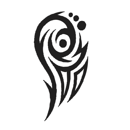 badge2 tribal tattoo design, art, flash, pictures, images, gallery ...