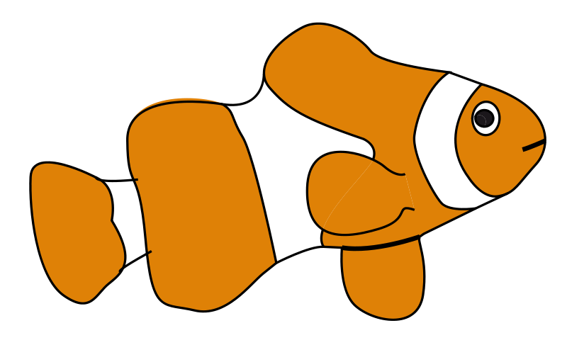 Ocean fish clip art clipart image #550