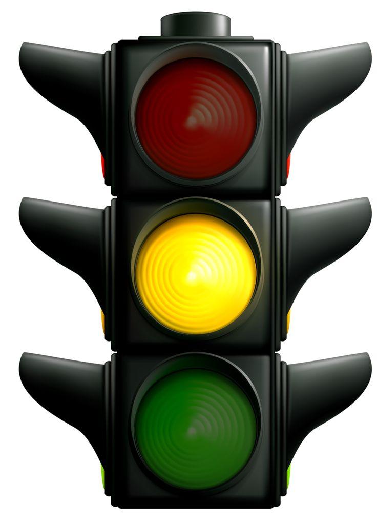 clipart traffic light yellow - photo #13