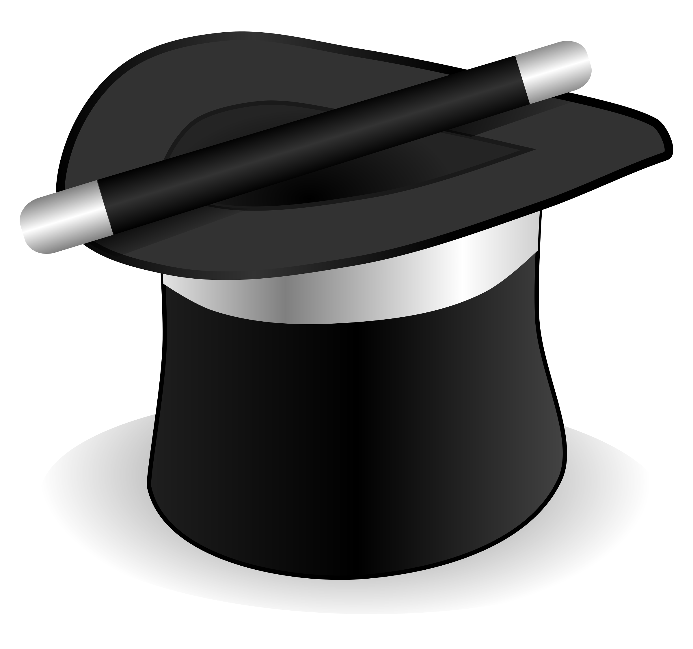 Clipart - Magic Hat and Wand