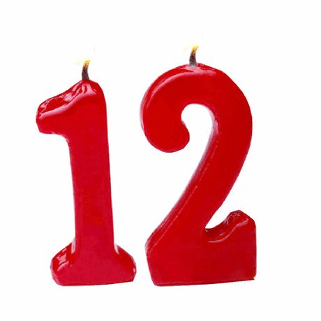 12 Birthday Clipart