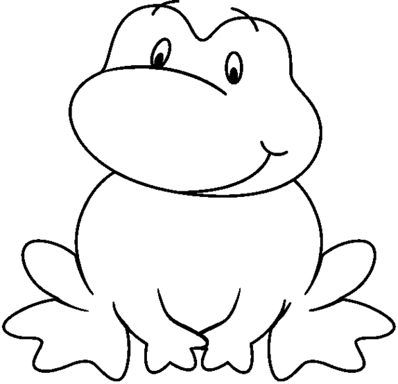 Black And White Image Of A Frog Clip Art Clipart - Free to use ...