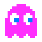 PACMAN - PINKY - PINK GHOST by CharlyChive on DeviantArt