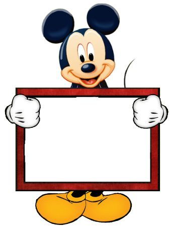 Mice, Page borders and Mickey mouse